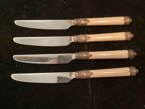 "RINASCIMENTO" - by HOME ESSENTIALS - 4 COLTELLI DA TAVOLA INOX - - Foto 1 di 2