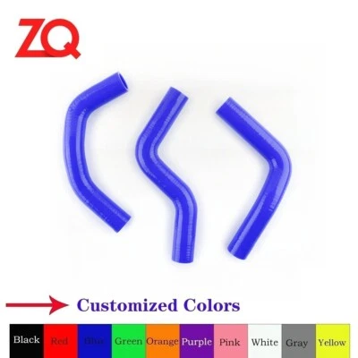 Tubo de manguera de refrigerante de radiador de silicona azul para Suzuki SWIFT 1989-2000 1,3 L G13 GTI Foto 1 de 4