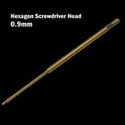 Gold Hss Hexagonal Screwdriver Head High Hardness (Hrc62) For Rc Models