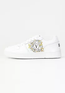 VERSACE JEANS COUTURE Sneakers Uomo Bianco Sneakers con stampa Outline e V-Embl - Imagen 1 de 5