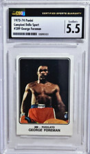 1973 Panini Campioni Dello Sport #289 George Foreman Rookie Card RC CSG 5.5 EX+