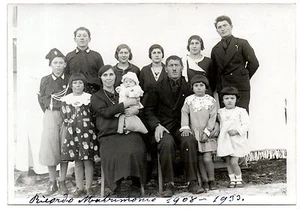 Foto DE LORENZO CANDIDE DI CADORE ERINNERUNG HOCHZEIT - BERNARDI DORIGUZZI 1933 - Bild 1 von 1