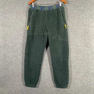 Uniqlo X J Wanderson Pants Mens Small Green Fleece Deep Pile Sweat Sweatpants - Picture 1 of 13