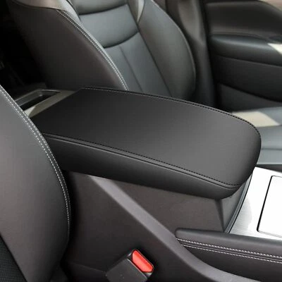 Faux Leather For 2015-2021 Nissan Murano Center Console Lid Armrest Cover Pad Foto 1 de 4