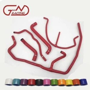 Silicone Radiator & Ancillary Hoses Fit 06-08 Chevrolet C6 Corvette Z06 7.0L V8 - Picture 1 of 13