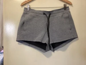 WOMENS LULULEMON GREY ATHLETICA SHORTS SIZE 10 - Picture 1 of 7