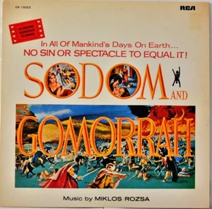 RCA RECORDS STEREO CR-10023 JAPAN 1979 SDTK MIKLOS ROZSA "Sodom and Gomorrah" - Picture 1 of 3