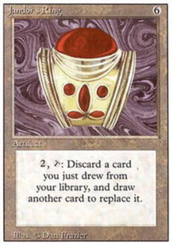 4x Jandor's Ring ~ Heavily Played 3rd Edition Revised MTG Magic x4 4 UltimateMTG - Image 1 of 1