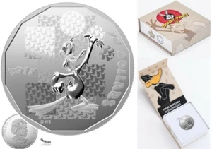 2015 SILVER LOONEY TUNES YOU'RE DESPICABLE COIN - Picture 1 of 6