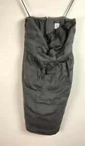 J.Crew womens sleeveless gray dress Sz 4-very nice! FF2 - Picture 1 of 6