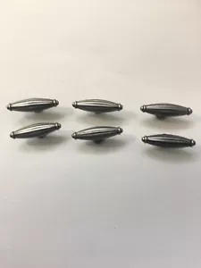 Set of 6 Amerock BP55220G10 Allison Hardware T-Knob, 2-5/8-Inch, Satin Nickel - Picture 1 of 4