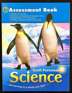 1st Grade - SCIENCE - ASSESSMENT BOOK - TEACHER EDITION (2006, Foresman) - Picture 1 of 12
