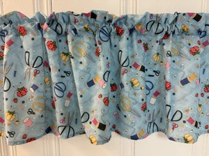 Sewing Crafting Notions Window Valance Curtain Sports Bedroom Curtains - Picture 1 of 3