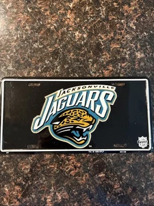 NFL Jacksonville Jaguars placa de metal en relieve 1993 *Envío rápido - Imagen 1 de 18