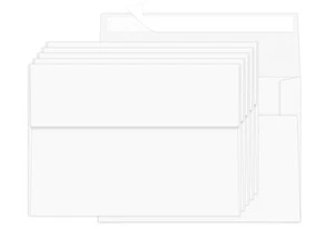 100 Packs 4x6 Envelopes for Invitation, A6 Card Wedding Birthday Party Baby S... - Picture 1 of 7