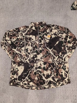 First Lite Ridgeline 1/4 Zip Pullover 2XL Fusion Nice Free Shipping! - Image 1 of 4