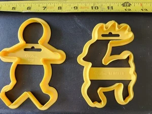 Wiltin Boy And Reindeer Vintage Cookie Cutters - Picture 1 of 3
