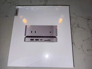 RayCue Mac Mini Hub & Stand Model DK5A1 New In Box Silver NIB - Picture 1 of 4