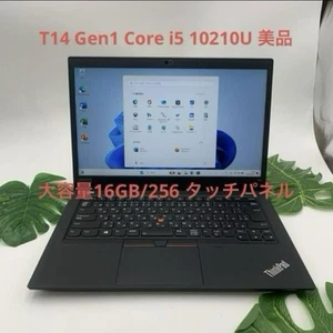 Lenovo ThinkPad T14 Gen1 Core i5 10210U/16GB/SSD256GB/Win11Pro Used - Zdjęcie 1 z 9
