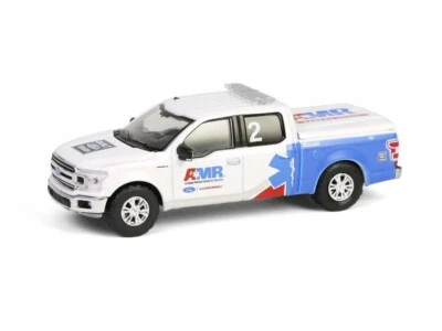 2020 Ford F-150 XLT – AMR Safety Team Diecast 1:64 Scale Model Greenlight 67060F - Image 1 of 4