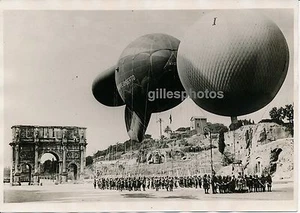 ROME 1934 - Ballon Sphérique et Saucisse - Statuto Italie - Imagen 1 de 2