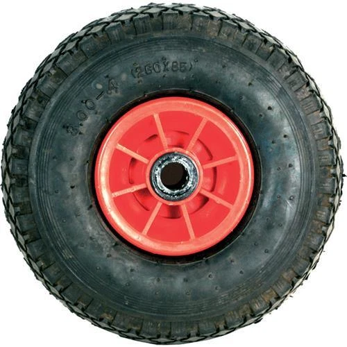 RUOTA Pneumatica CARRELLO Pacchi Ø mm 260 Camera d'Aria CUSCINETTO Ø Foro 20 mm - Immagine 1 di 1