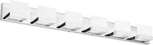 Modern 6-Light LED Vanity Light | Chrome Wall Fixture | Up & Down | Bathroom ๐ก - Picture 1 of 7