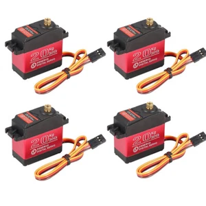 4Pcs 20KG DS3218MG Digital Servo High Torque Full Metal Gear DSSERVO 180 Degree - Picture 1 of 6