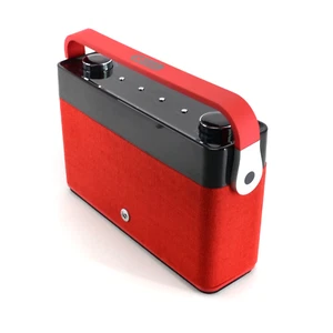 Radio DAB roja recargable portátil ACOUSTIC SOLOUTION DAB/FM - Imagen 1 de 8