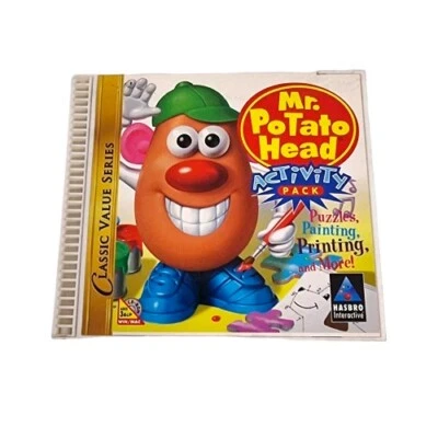 CD ROM Mr Potato Head Activity Pack Classic Value Series Hasbro Win/Mac 1997 - Image 1 of 3