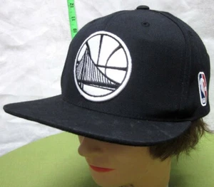 GOLDEN STATE WARRIORS snapback hat Mitchell & Ness cap w/ underbill lettering - Picture 1 of 3