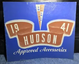 OLD ORIGINAL vintage 1941 HUDSON CAR Commodore DeLuxe Wagon ACCESSORIES CATALOG - Picture 1 of 4
