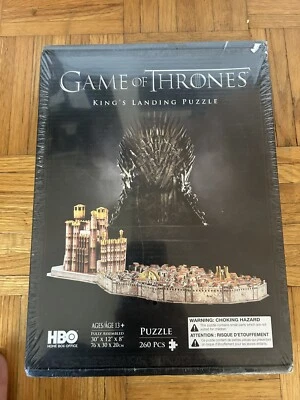 GAME OF THRONES KINGS LANDING THE RED KEEP 4D Cityscape 3D Puzzle NEW SEALED - Image 1 of 2