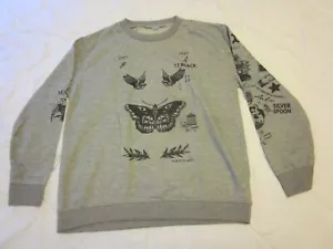 Harry Styles 94 Gray Tattoo Sweatshirt unisex sz M - Picture 1 of 11
