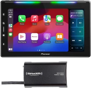 DMH-WT6000NEX 10.1 inch Android Auto Apple CarPlay + SiriusXM Satellite SXV300V1 - Picture 1 of 7