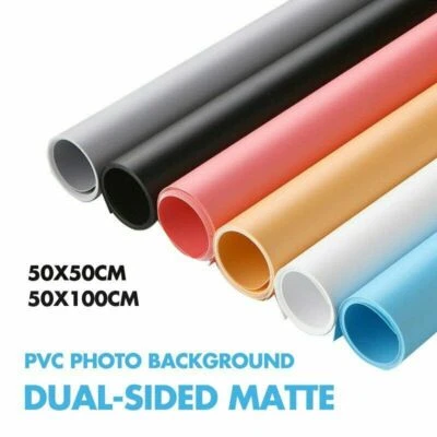 Selens 50x100cm Dual-sided PVC Background Matte Anti-wrinkle Backdrop for Photo - Image 1 of 4