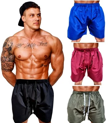 HERREN Übergröße Badeshorts Badehose Bigsize NEON plus size  Männer Bermuda Z29 - Bild 1 von 4