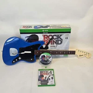 Rock Band 4 Plus Rivals Espansione Wireless Fender Jaguar Chitarra con Gioco - Foto 1 di 9