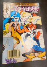 Marvel Comics Excalibur Comic Book #38 1989 