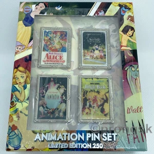 Disney Pin ANIMATION MOVIE POSTERS Alice Snow White Fantasia Jungle Book Burbank - Picture 1 of 3