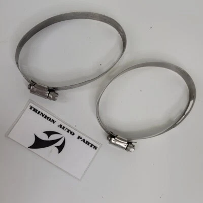 1999-2004 Jeep Grand Cherokee 4.0L Air Box Intake Clamps Set of 2 OEM - Image 1 of 4