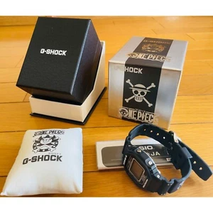 CASIO G-SHOCK ONE PIECE MUGIWARA Straw Hat PIRATES MODEL Wristwatch Japan Mint - Picture 1 of 10