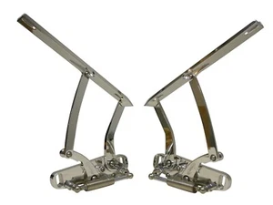 1969 1972 Chevelle Billet Hood Hinges Eddie Motorpsorts El Camino USA made - Picture 1 of 2