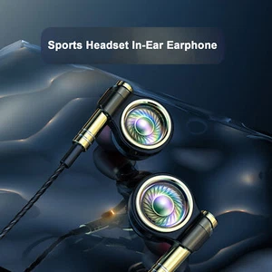 Wired Headphone with Mic Multipurpose Noise Reduction Wired Earphone Driver Free - Picture 1 of 13