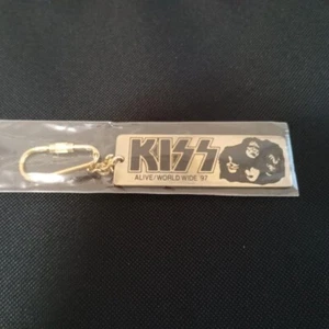 KISS Band 1997 ALIVE WORLD WIDE 97 Tour Japan Keychain Unopened Very Rare - Picture 1 of 2