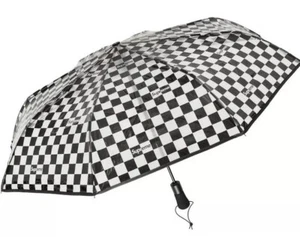 Supreme / ShedRain Transparent Checkerboard Umbrella AUTHENTIC - Picture 1 of 2