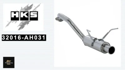 Escape silencioso de alta potencia HKS OEM 32016-AH031 para Honda Fit Hybrid GP5 LEB-H1 Foto 1 de 4