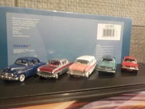 Vauxhall Car Set - 5 Piece - Viva,Cresta, Wyvern, Friary 1/76 scale, Oxford Diec - Picture 1 of 6
