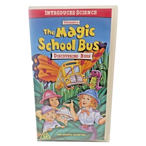 The Magic School Bus: Volume 2 Discovering Bugs. VHS Video Tape Vintage - Picture 1 of 5