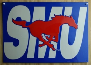 Southern Methodist University Football Metal Sign SMU College Mustang Basketball - Picture 1 of 1